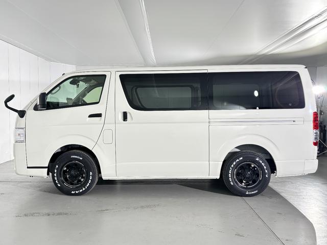 ハイエースバン ロングDX GLパッケージ アルパイン ALPINE BIG-X 11インチナビ IPF フロントグリルマーカー ホワイトレタータイヤ EAGLE #1 NASCAR MID×DODコラボホイール ウシャリン(11枚目)