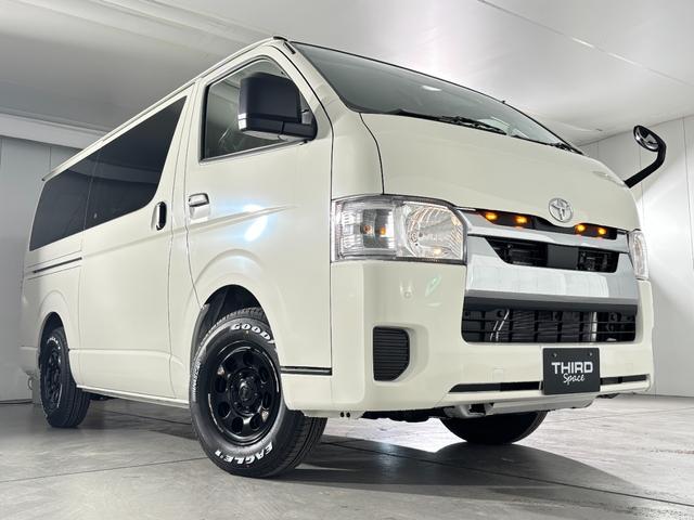 ハイエースバン ロングDX GLパッケージ アルパイン ALPINE BIG-X 11インチナビ IPF フロントグリルマーカー ホワイトレタータイヤ EAGLE #1 NASCAR MID×DODコラボホイール ウシャリン(17枚目)