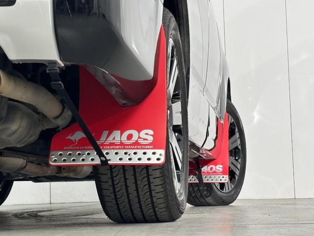 デリカD:5 P ブラックアウトカスタム フロントグリル・クリアランスガーニッシュ・フォグランプガーニッシュ シャモニーグレード用ブラックアルミホイール JAOS マッドガードIII バックドアスカッフプロテクター(14枚目)