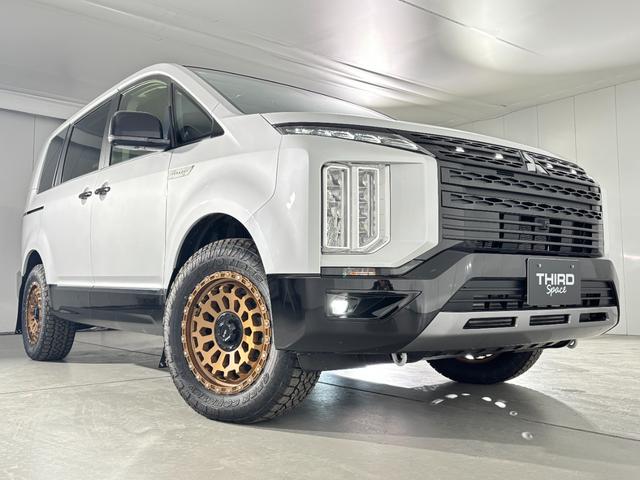 デリカＤ：５ シャモニー　シャモニーカスタム　ＡＬＰＩＮＥ　ＢＩＧ－Ｘ　１１インチ　ＩＰＦ　フロントグリルマーカーホワイト　４×４エンジニアリング　１７インチ　ＯＰＥＮ　ＣＯＵＮＴＲＹ　Ａ／ＴＩＩＩ　ＪＡＯＳ　マッドガード（39枚目）