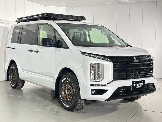 デリカＤ：５ ブラックエディション　ブラックエディションカスタム　ＡＬＰＩＮＥ　ＢＩＧ－Ｘ　１１インチ　ＢＵＳＴＥＲＳ２０８０ＨＤ／改　ＲＡＹＳ　Ｍ８　ｘＢ　ｅｄｉｔｉｏｎ　１６インチ　ＪＡＯＳ　マッドガードＩＩＩ（8枚目）