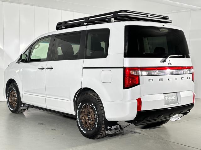 デリカＤ：５ ブラックエディション　ブラックエディションカスタム　ＡＬＰＩＮＥ　ＢＩＧ－Ｘ　１１インチ　ＢＵＳＴＥＲＳ２０８０ＨＤ／改　ＲＡＹＳ　Ｍ８　ｘＢ　ｅｄｉｔｉｏｎ　１６インチ　ＪＡＯＳ　マッドガードＩＩＩ（11枚目）