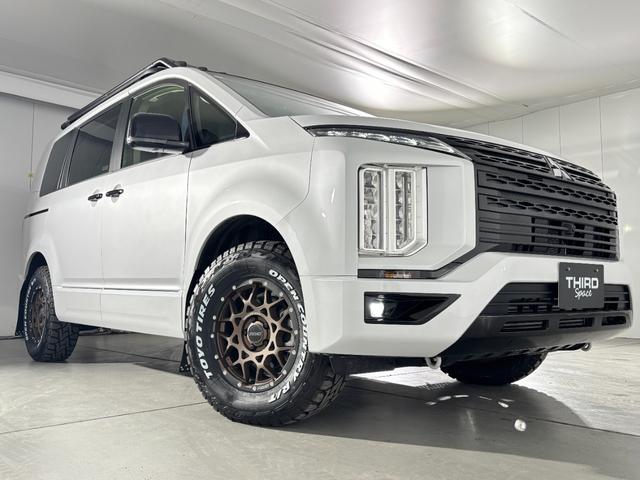 デリカＤ：５ ブラックエディション　ブラックエディションカスタム　ＡＬＰＩＮＥ　ＢＩＧ－Ｘ　１１インチ　ＢＵＳＴＥＲＳ２０８０ＨＤ／改　ＲＡＹＳ　Ｍ８　ｘＢ　ｅｄｉｔｉｏｎ　１６インチ　ＪＡＯＳ　マッドガードＩＩＩ（18枚目）