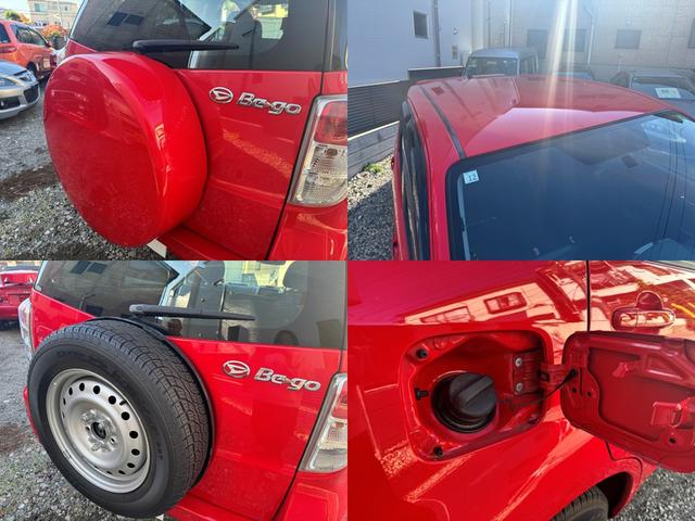 ビーゴ ＣＸリミテッド　ワンオーナー　フルタイム４ＷＤカニカルセンターデフロック付　ＥＴＣ　キーレス　バックソナー　社外アルミ＆スタットレス　純正アルミ＆ノーマルタイヤ（12枚目）