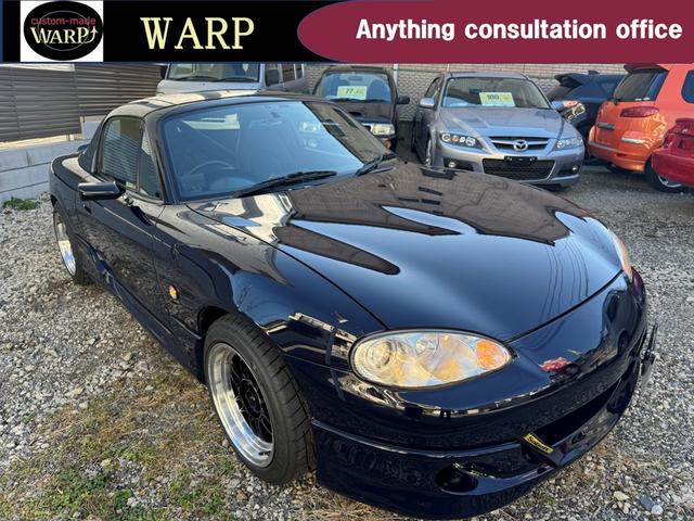 ロードスター ＳＰ　ＦＲ　ハードトップ　色替車　バケットシート　キーレス　ロールバー　タイミングベルト交換済　新品ＢＭＳアルミ　新品ＴＯＹＯタイヤＰＲＯＸＥＳ　Ｒ１Ｒ　ＢＬＩＴＳ車高調　ＬＳＤ（グレードＳＰは標準装備）（3枚目）