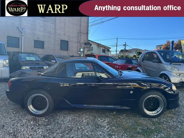 ロードスター ＳＰ　ＦＲ　ハードトップ　色替車　バケットシート　キーレス　ロールバー　タイミングベルト交換済　新品ＢＭＳアルミ　新品ＴＯＹＯタイヤＰＲＯＸＥＳ　Ｒ１Ｒ　ＢＬＩＴＳ車高調　ＬＳＤ（グレードＳＰは標準装備）（4枚目）