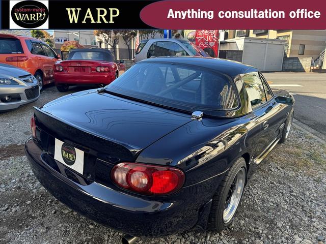 ロードスター ＳＰ　ＦＲ　ハードトップ　色替車　バケットシート　キーレス　ロールバー　タイミングベルト交換済　新品ＢＭＳアルミ　新品ＴＯＹＯタイヤＰＲＯＸＥＳ　Ｒ１Ｒ　ＢＬＩＴＳ車高調　ＬＳＤ（グレードＳＰは標準装備）（5枚目）