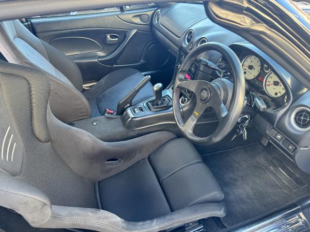ロードスター ＳＰ　ＦＲ　ハードトップ　色替車　バケットシート　キーレス　ロールバー　タイミングベルト交換済　新品ＢＭＳアルミ　新品ＴＯＹＯタイヤＰＲＯＸＥＳ　Ｒ１Ｒ　ＢＬＩＴＳ車高調　ＬＳＤ（グレードＳＰは標準装備）（15枚目）