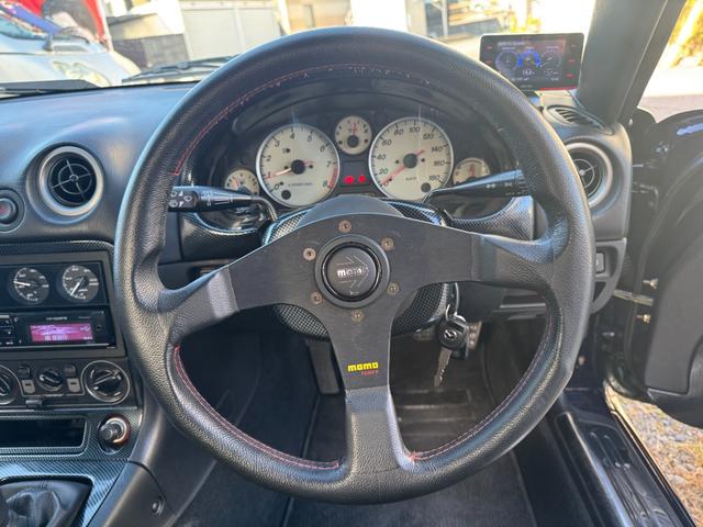 ロードスター ＳＰ　ＦＲ　ハードトップ　色替車　バケットシート　キーレス　ロールバー　タイミングベルト交換済　新品ＢＭＳアルミ　新品ＴＯＹＯタイヤＰＲＯＸＥＳ　Ｒ１Ｒ　ＢＬＩＴＳ車高調　ＬＳＤ（グレードＳＰは標準装備）（16枚目）