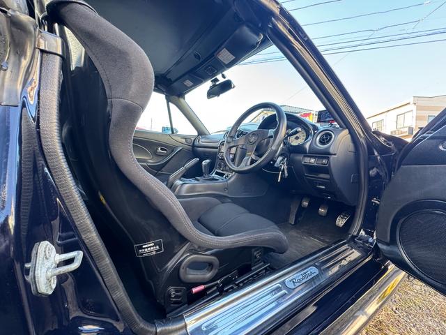 ロードスター ＳＰ　ＦＲ　ハードトップ　色替車　バケットシート　キーレス　ロールバー　タイミングベルト交換済　新品ＢＭＳアルミ　新品ＴＯＹＯタイヤＰＲＯＸＥＳ　Ｒ１Ｒ　ＢＬＩＴＳ車高調　ＬＳＤ（グレードＳＰは標準装備）（26枚目）