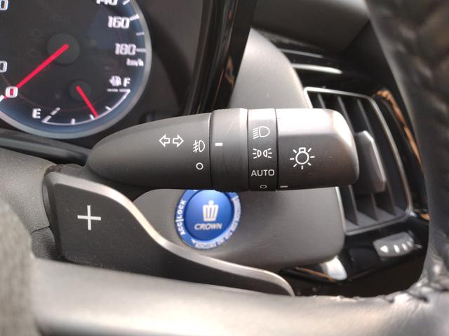 クラウンハイブリッド S Cパッケージ 12ヶ月距離無制限保証 サンルーフ フルセグTV ETC2.0 DVD再生 Bluetoothオーディオ ツインモニター USB入力 パワーシート ドライブレコーダー クルーズコントロール(23枚目)