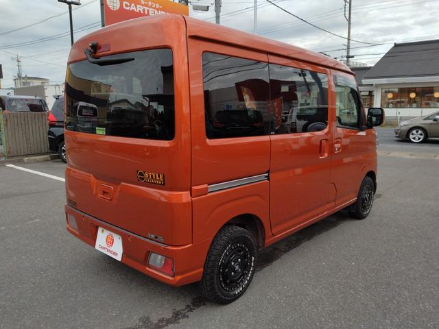 ハイゼットカーゴ クルーズ 12ヶ月距離15000km保証 フルセグTV 前後ドライブレコーダー DVD再生 ワイドFM Bluetooth接続 ナビ ETC XTREME-J XJ07 両側スライドドア オートライト(15枚目)