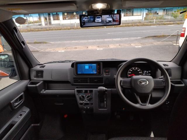 ハイゼットカーゴ クルーズ 12ヶ月距離15000km保証 フルセグTV 前後ドライブレコーダー DVD再生 ワイドFM Bluetooth接続 ナビ ETC XTREME-J XJ07 両側スライドドア オートライト(17枚目)