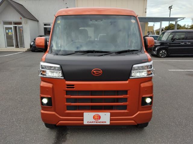 ハイゼットカーゴ クルーズ 12ヶ月距離15000km保証 フルセグTV 前後ドライブレコーダー DVD再生 ワイドFM Bluetooth接続 ナビ ETC XTREME-J XJ07 両側スライドドア オートライト(46枚目)