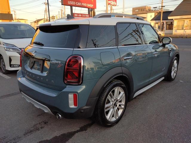 ＭＩＮＩ クーパーＳＤ　クロスオーバー　オール４　６ヶ月距離無制限保証　前後ドライブレコーダー　ＥＴＣ　クルーズコントロール　シートヒーター　４ＷＤ　Ｂｌｕｅｔｏｏｔｈオーディオ　キャメルレザー　セージグリーン（14枚目）