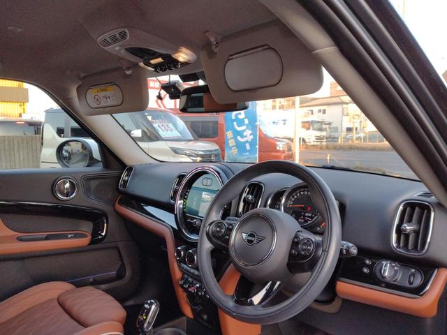 ＭＩＮＩ クーパーＳＤ　クロスオーバー　オール４　６ヶ月距離無制限保証　前後ドライブレコーダー　ＥＴＣ　クルーズコントロール　シートヒーター　４ＷＤ　Ｂｌｕｅｔｏｏｔｈオーディオ　キャメルレザー　セージグリーン（36枚目）