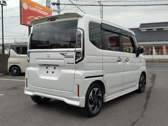スペーシアカスタム ハイブリッドＸＳターボ　【水害車】１２カ月走行距離無制限保証　全方位モニター付メモリーナビ　ドラレコ　ＥＴＣ　両側パワースライドドア　レーンアシスト　衝突被害軽減システム　ＬＥＤヘッドランプ　シートヒーター（13枚目）