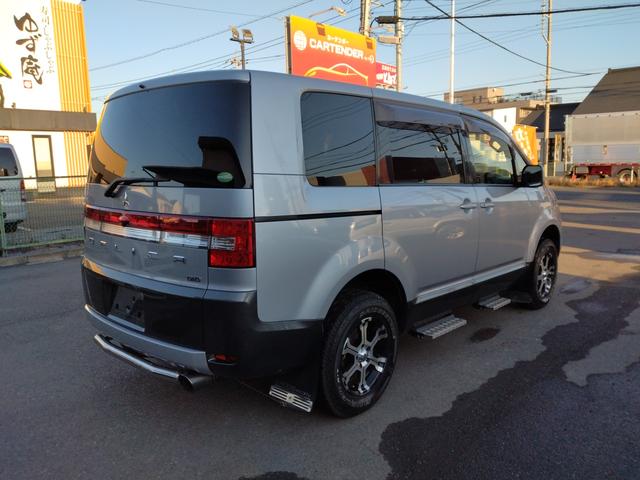 デリカD:5 D パワーパッケージ 12カ月走行距離無制限保証 ワンオーナー 4WD JAOS スキッドプレート MKW MK-36 BLITZ レー探 ドラレコ ETC バックカメラ ナビ デジタルインナーミラー HID(20枚目)