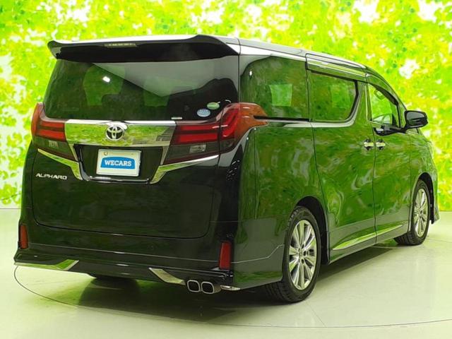 アルファード S Aパッケージタイプブラック 純正エアロ/保証書/純正 10インチ SDナビ/フリップダウンモニター 純正 12.8インチ/両側電動スライドドア/シート ハーフレザー/電動バックドア/ドライブレコーダー 社外 フルエアロ ドラレコ(3枚目)