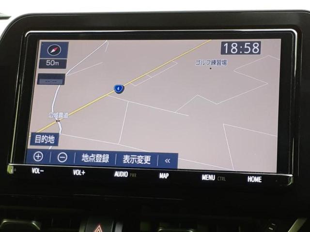 C-HR G 新品タイヤ/保証書/純正 9インチ SDナビ/衝突安全装置/シートヒーター/車線逸脱防止支援システム/シート ハーフレザー/ヘッドランプ LED/Bluetooth接続/ETC2.0 バックカメラ(10枚目)