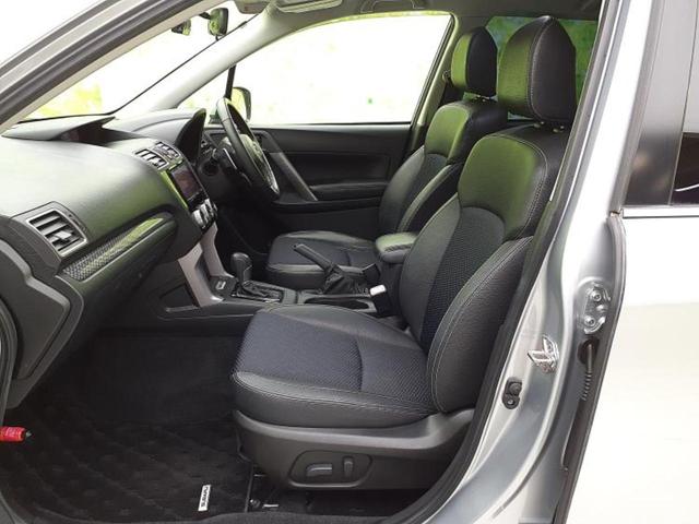 フォレスター ４ＷＤ　Ｓリミテッド　保証書／純正　ＳＤナビ／衝突安全装置／シートヒーター／車線逸脱防止支援システム／シート　ハーフレザー／ヘッドランプ　ＨＩＤ／ＥＴＣ／ＥＢＤ付ＡＢＳ／横滑り防止装置／アイドリングストップ　電動シート（6枚目）