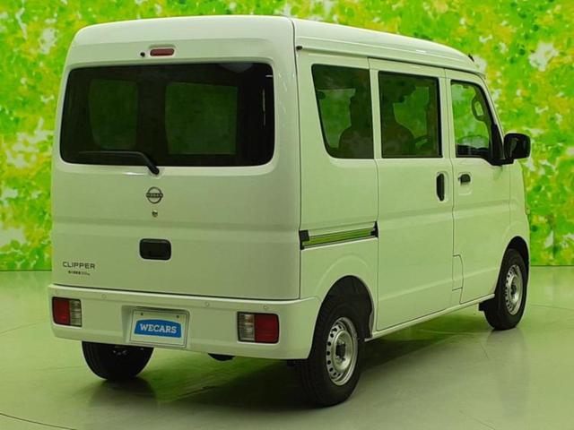 クリッパーバン DX 保証書/エマージェンシーブレーキ/車線逸脱防止支援システム/パーキングアシスト バックガイド/登録済未使用車/USBジャック/EBD付ABS/横滑り防止装置/アイドリングストップ/禁煙車 オートライト(3枚目)
