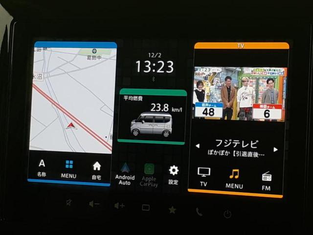 スペーシアカスタム ハイブリッドGS 新品タイヤ/保証書/純正 9インチ ナビ/セーフティサポート(スズキ)/電動スライドドア/シートヒーター/全方位モニター/車線逸脱防止支援システム/ヘッドランプ LED/EBD付ABS 全周囲カメラ(9枚目)