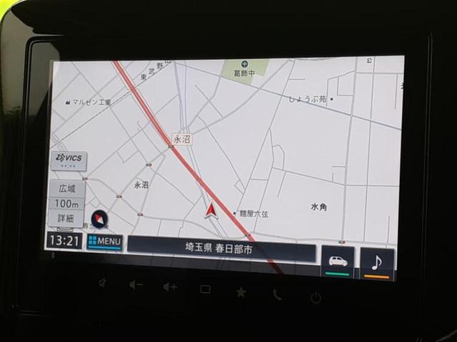 スペーシアカスタム ハイブリッドGS 新品タイヤ/保証書/純正 9インチ ナビ/セーフティサポート(スズキ)/電動スライドドア/シートヒーター/全方位モニター/車線逸脱防止支援システム/ヘッドランプ LED/EBD付ABS 全周囲カメラ(10枚目)