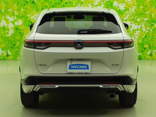 ヴェゼル ｅＨＥＶ　Ｚ　保証書／純正　ＳＤナビ／衝突安全装置／シートヒーター／全方位モニター／車線逸脱防止支援システム／シート　ハーフレザー／電動バックドア／ドライブレコーダー　前後／ヘッドランプ　ＬＥＤ／ＵＳＢジャック（45枚目）