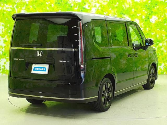 ステップワゴン スパーダ　保証書／純正　１１インチ　ＳＤナビ／フリップダウンモニター　純正　１２．８インチ／衝突安全装置／両側電動スライドドア／車線逸脱防止支援システム／シート　ハーフレザー／電動バックドア　バックカメラ（3枚目）