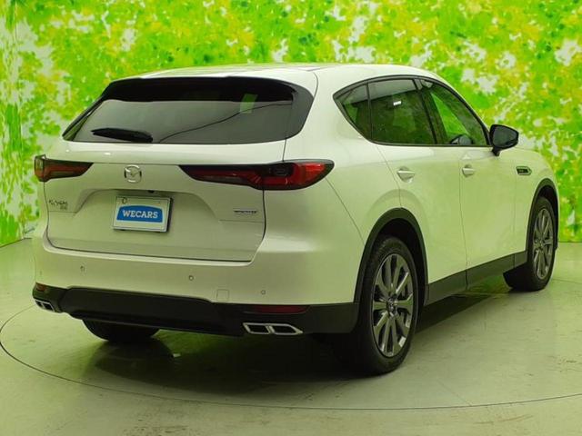 CX-60 4WD XDエクスクルーシブモード サンルーフ/BOSE/保証書/純正 SDナビ/衝突安全装置/シートヒーター/全方位モニター/車線逸脱防止支援システム/シート 合皮/電動バックドア/ドライブレコーダー 前後/ヘッドランプ LED(3枚目)