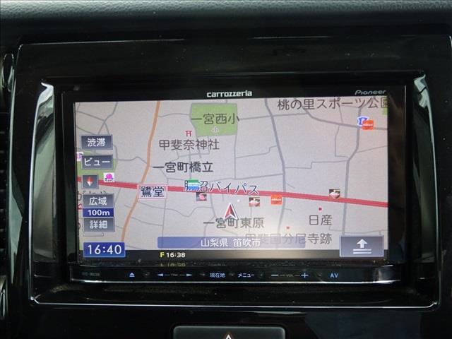 ハスラー Ｊスタイル２ターボ☆デュアルカメラブレーキサポート☆　☆４ＷＤ☆パイオニアメモリーナビ☆フルセグ☆Ｂｌｕｅｔｏｏｔｈ☆デュアルカメラブレーキサポート☆車線逸脱警報☆クルコン☆前席シートヒーター☆パドルシフト☆キセノン＋オートライト☆アイドリングストップ☆（13枚目）