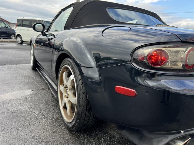 ロードスター 限定車３ｒｄジェネレーションリミテッド☆国内５００台限定☆　☆国内５００台限定車☆６速ＭＴ☆オープン☆キセノンライト☆フォグライト☆ステアリモコン☆ＥＴＣ☆本革シート☆ＴＥＩＮ車高調☆ＡｕｔｏＥｘｅマフラー☆ＪｅｔＳｔｒｅａｍフルエアロ☆ＳＡＬＩＴＡ１７ＡＷ☆（53枚目）