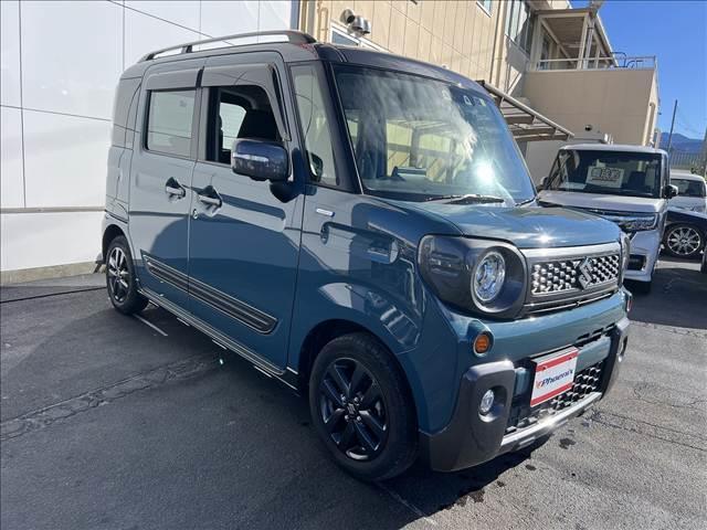 スペーシアギア ハイブリッドＸＺ☆全方位モニター付きナビ☆走行２．２万ｋｍ☆　☆全方位モニター付メモリーナビ☆両側電動ドア☆デュアルカメラブレーキ☆アダプティブクルーズ☆ＬＥＤヘッドライト☆前席シートヒーター☆ヘッドアップディスプレイ☆前後ドラレコ☆走行２．２万ｋｍ☆試乗ＯＫ☆（4枚目）