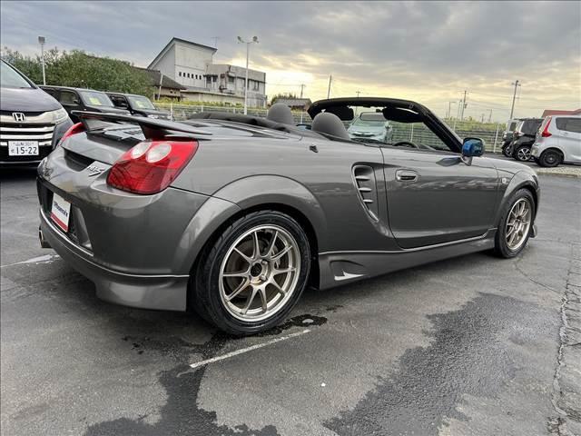 MR-S Sエディション☆6速MT☆TEIN車高調☆走行4.1万km☆ ☆フロア6速MT☆黒ソフトトップ☆ETC☆フォグランプ☆純正フルエアロ☆RAZAシフトノブ☆NARDIステアリング☆TEIN車高調☆TRDフロントタワーバー☆WedsSport15/16インチAW☆(14枚目)