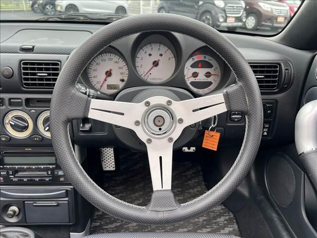 MR-S Sエディション☆6速MT☆TEIN車高調☆走行4.1万km☆ ☆フロア6速MT☆黒ソフトトップ☆ETC☆フォグランプ☆純正フルエアロ☆RAZAシフトノブ☆NARDIステアリング☆TEIN車高調☆TRDフロントタワーバー☆WedsSport15/16インチAW☆(19枚目)