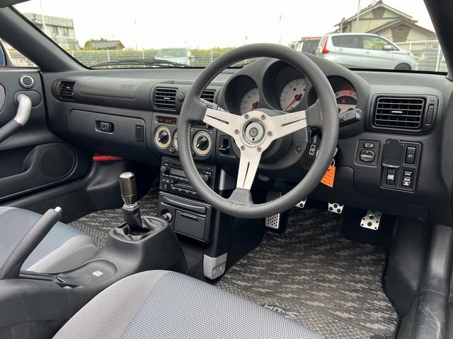 MR-S Sエディション☆6速MT☆TEIN車高調☆走行4.1万km☆ ☆フロア6速MT☆黒ソフトトップ☆ETC☆フォグランプ☆純正フルエアロ☆RAZAシフトノブ☆NARDIステアリング☆TEIN車高調☆TRDフロントタワーバー☆WedsSport15/16インチAW☆(62枚目)