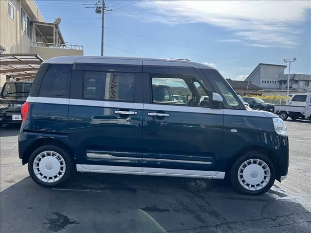 ムーヴキャンバス ストライプスG☆9インチナビ☆走行4.5万km☆試乗OK☆ ☆9インチナビ☆TV☆Bluetooth☆パノラマモニター☆スマートアシスト3☆予約機能付両側電動ドア☆LEDライト&フォグ☆車線逸脱警報☆電動パーキング☆前席シートヒーター☆ドラレコ☆試乗できます☆(5枚目)