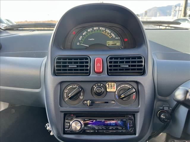 ツイン ガソリンＡ☆５速ＭＴ☆ＬＥＤライト☆ＲＥＣＡＲＯセミバケ☆　☆５速ＭＴ☆ＬＥＤヘッドライト☆ＲＡＺＯシフトノブ☆ＲＥＣＡＲＯセミバケットシート☆ＰＩＶＯＴタコメーター☆ＲＳＲダウンサス☆ＫＹＢショックアブソーバー☆オートジュエルマフラー☆ケンウッドオーディオ☆（15枚目）