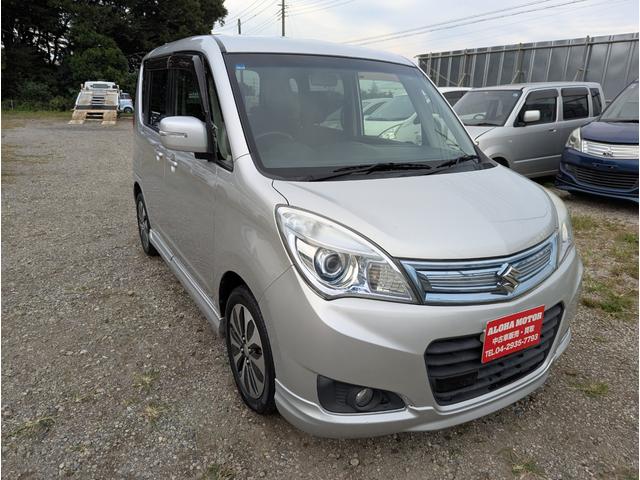 ソリオ Ｓ－ＤＪＥ　ワンオーナー　レーダーブレーキサポート　禁煙車　記録簿　バックカメラ　フルセグテレビ　ナビ　両側パワースライドドア　ＨＩＤ　ＥＴＣ　ＤＶＤ　ＡＢＳ　アイドリングストップ　クルーズコントロール（5枚目）