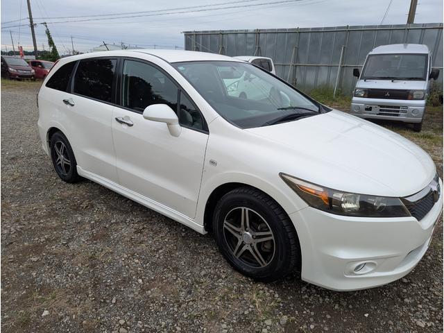 ストリーム RSZ 禁煙車 バックカメラ パドルシフト ナビ アルミホイール HID ETC DVD ABS キーレスエントリー(6枚目)