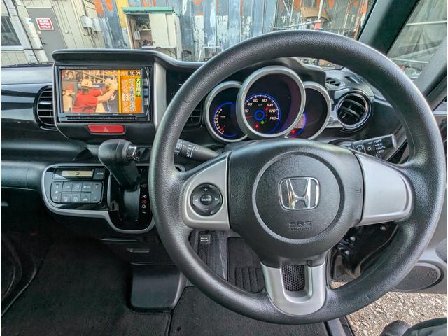 Ｎ－ＢＯＸカスタム Ｇ・Ｌパッケージ　禁煙車　記録簿　２０２５年製タイヤ　バックカメラ　ＢＬＵＥＴＯＯＴＨ　プッシュスタートスマートキー　フルセグテレビ　ナビ　左側パワースライドドア　ＨＩＤ　ＥＴＣ　ＡＢＳ　オートエアコン　オートライト（36枚目）