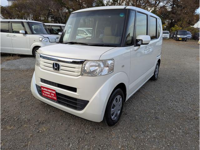 N-BOX G・Lパッケージ 禁煙車 2022年製タイヤ バックカメラ プッシュスタートスマートキー ナビ テレビ 左側パワースライドドア ETC HID DVD ABS(3枚目)