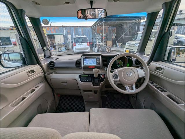 N-BOX G・Lパッケージ 禁煙車 2022年製タイヤ バックカメラ プッシュスタートスマートキー ナビ テレビ 左側パワースライドドア ETC HID DVD ABS(34枚目)