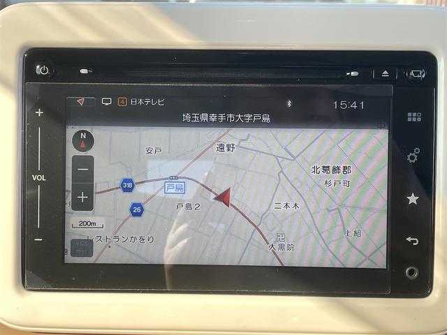 アルトラパン Ｘ　全方位カメラ　衝突軽減ブレーキ　誤発進抑制　純正メモリーナビ　フルセグＴＶ　ＵＳＢ端子　ＥＴＣ　Ｉ－ＳＴＯＰ　シートヒーター　革巻きステアリング　フットイルミ　純正１４ＡＷ　オート付きＨＩＤライト（13枚目）