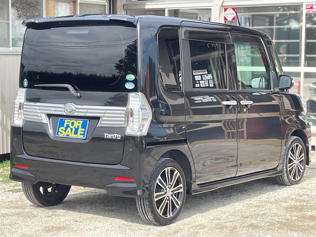 タント カスタムＲＳ　ＳＡＩＩ　ターボ　両側パワースライドドア　社外ナビ　衝突軽減ブレーキ　前後誤発進抑制　車線逸脱警報　先行車発進お知らせ　オート付ＬＥＤライト　ＬＥＤフォグ　スモークフィルム　純正１５ＡＷ　サイドエアバック（45枚目）