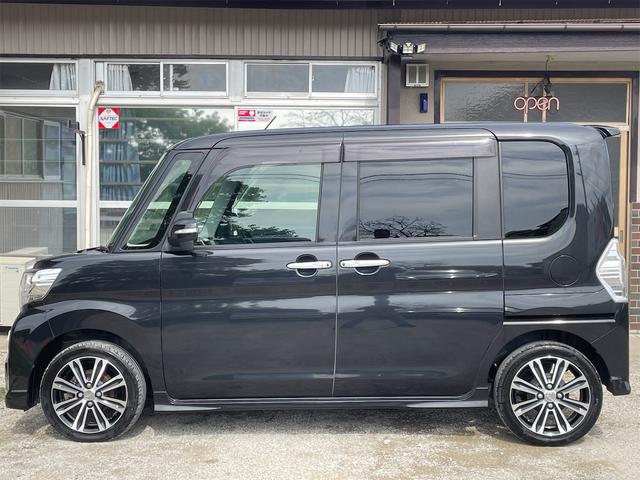 タント カスタムＲＳ　ＳＡＩＩ　ターボ　両側パワースライドドア　社外ナビ　衝突軽減ブレーキ　前後誤発進抑制　車線逸脱警報　先行車発進お知らせ　オート付ＬＥＤライト　ＬＥＤフォグ　スモークフィルム　純正１５ＡＷ　サイドエアバック（48枚目）