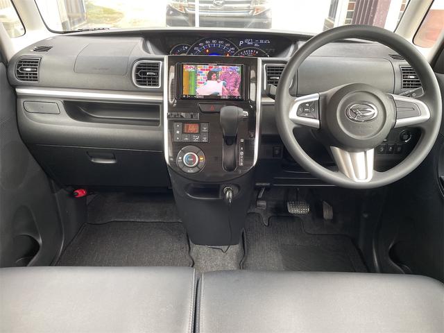 タント カスタムＸ　トップエディションＳＡＩＩ　衝突軽減ブレーキ　対歩行者警報　車線逸脱警報　前後誤発進抑制　ドライブレコーダー　カロッツェリアナビＴＶ　ＥＴＣ　ＯＰイルミ付フロントスポイラー　オート付ＬＥＤライト　ＬＥＤフォグ　合皮ハーフレザー（7枚目）