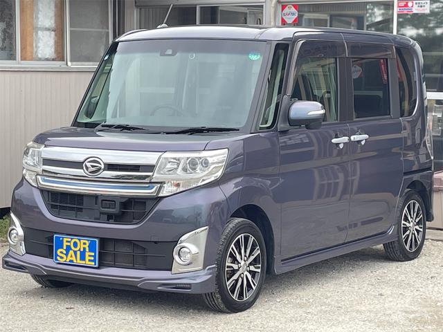 タント カスタムＸ　トップエディションＳＡＩＩ　衝突軽減ブレーキ　対歩行者警報　車線逸脱警報　前後誤発進抑制　ドライブレコーダー　カロッツェリアナビＴＶ　ＥＴＣ　ＯＰイルミ付フロントスポイラー　オート付ＬＥＤライト　ＬＥＤフォグ　合皮ハーフレザー（44枚目）