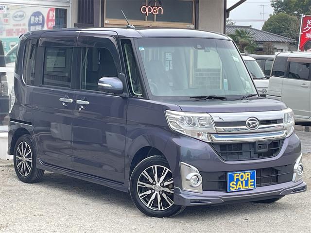 タント カスタムＸ　トップエディションＳＡＩＩ　衝突軽減ブレーキ　対歩行者警報　車線逸脱警報　前後誤発進抑制　ドライブレコーダー　カロッツェリアナビＴＶ　ＥＴＣ　ＯＰイルミ付フロントスポイラー　オート付ＬＥＤライト　ＬＥＤフォグ　合皮ハーフレザー（45枚目）